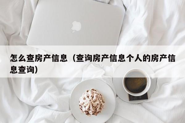 怎么查房产信息（查询房产信息个人的房产信息查询）